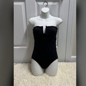 Women’s One Piece Swimsuit Black Size M New
